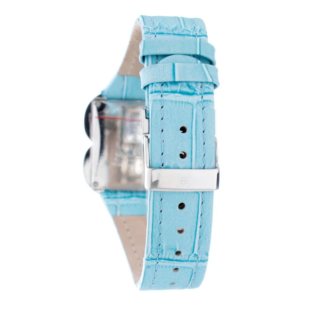 Laura Biagiotti Blue Leather Dress Watch