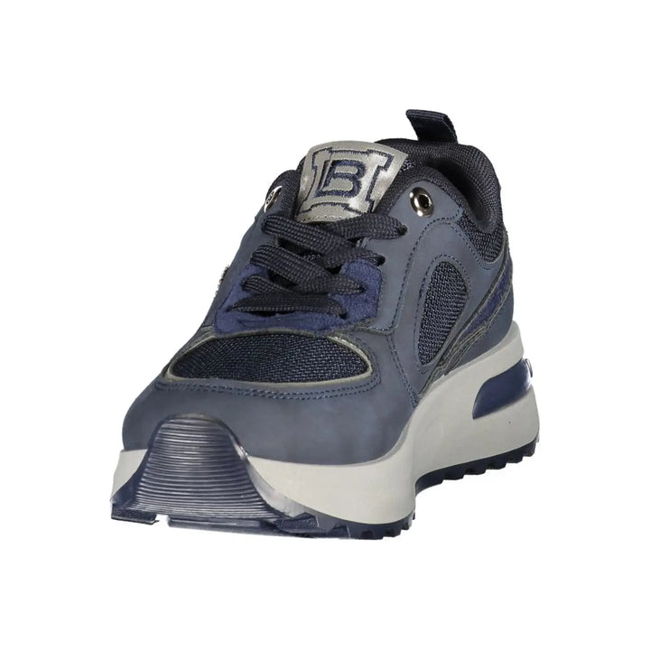 Laura Biagiotti Blue Polyurethane Women’s Sneaker
