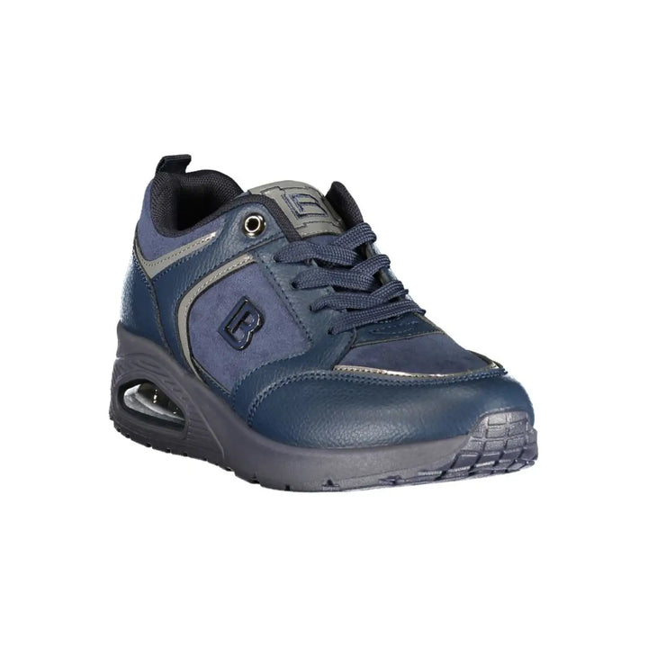 Laura Biagiotti Blue Polyurethane Women’s Sneaker