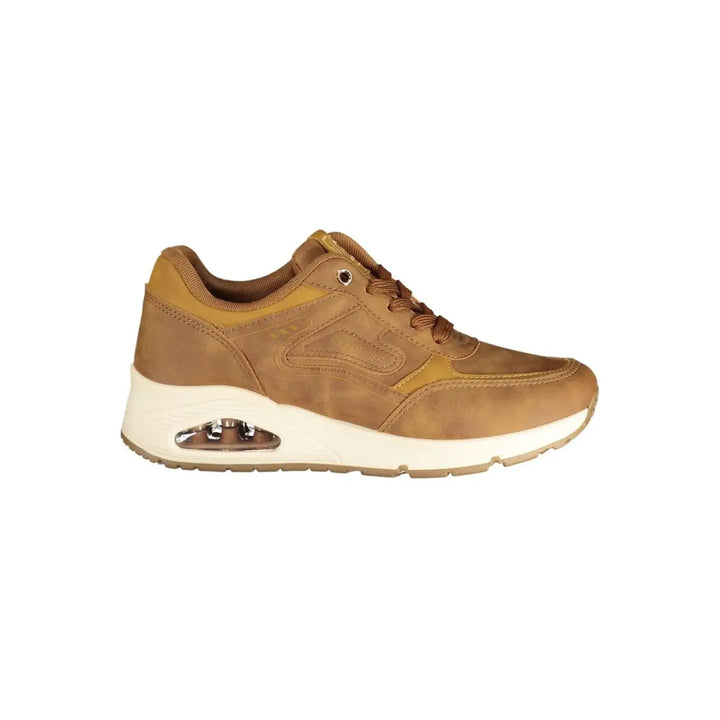 Laura Biagiotti Brown Polyurethane Women’s Sneaker
