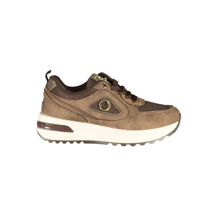 Laura Biagiotti Brown Polyurethane Women’s Sneaker