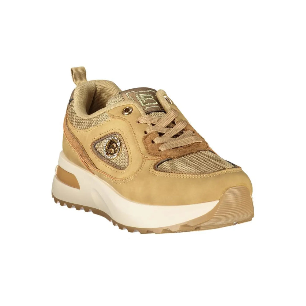 Laura Biagiotti Brown Polyurethane Women’s Sneaker