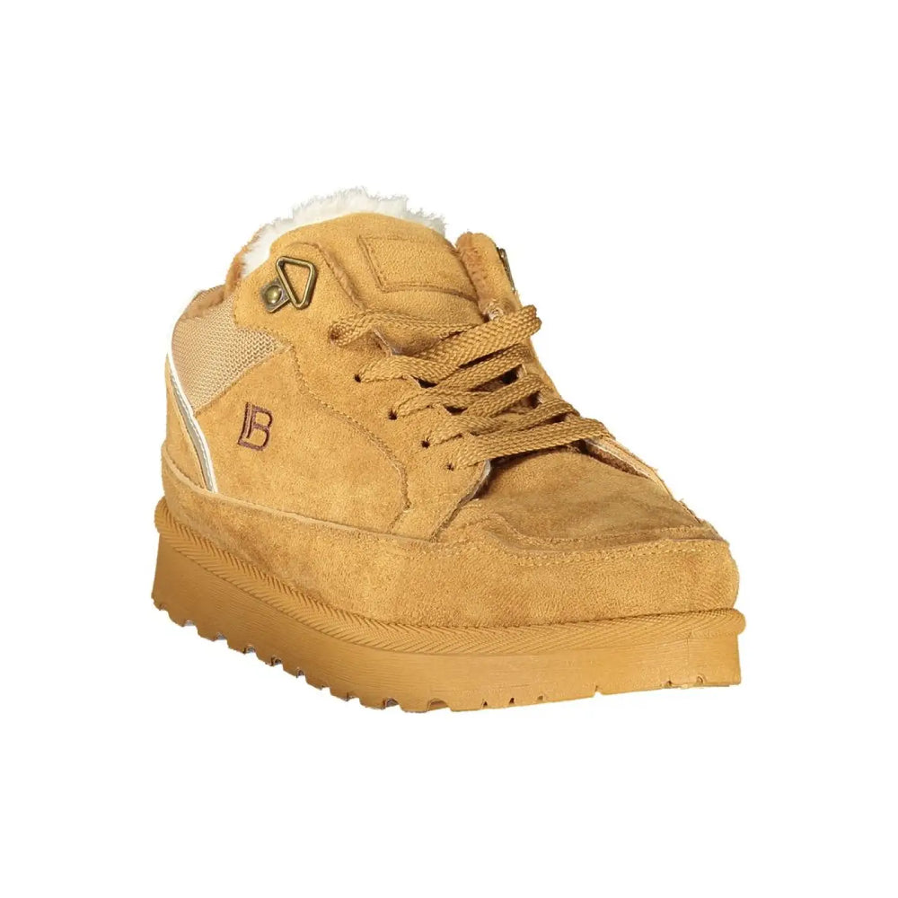 Laura Biagiotti Brown Polyurethane Women’s Sneaker