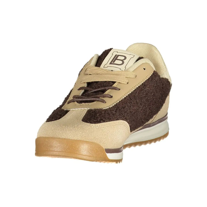 Laura Biagiotti Brown Polyurethane Women’s Sneaker
