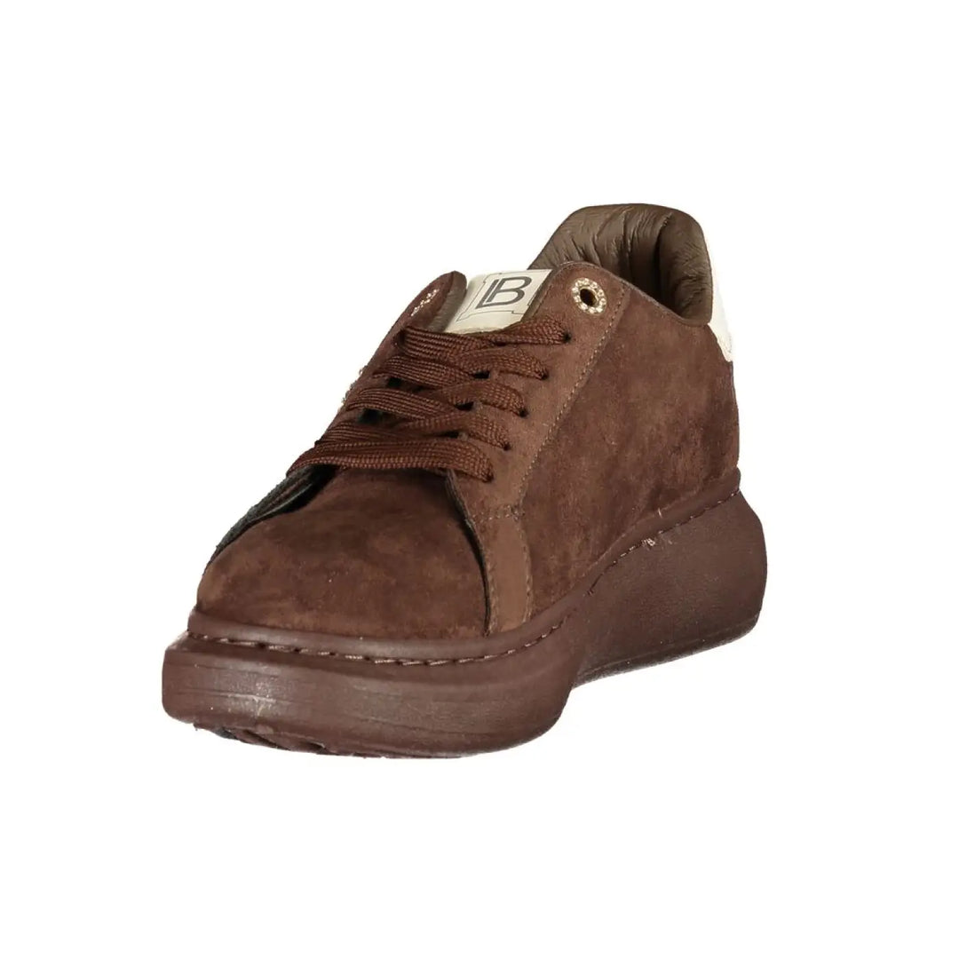 Laura Biagiotti Brown Polyurethane Women’s Sneaker