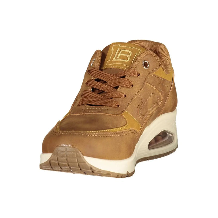 Laura Biagiotti Brown Polyurethane Women’s Sneaker