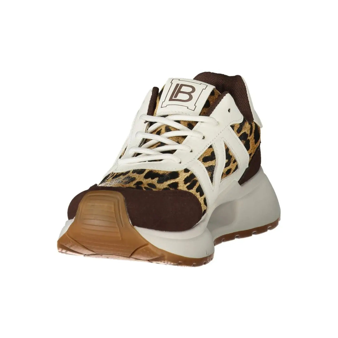 Laura Biagiotti Brown Polyurethane Women’s Sneaker