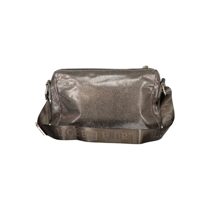 Laura Biagiotti Gray Polyester Women Handbag