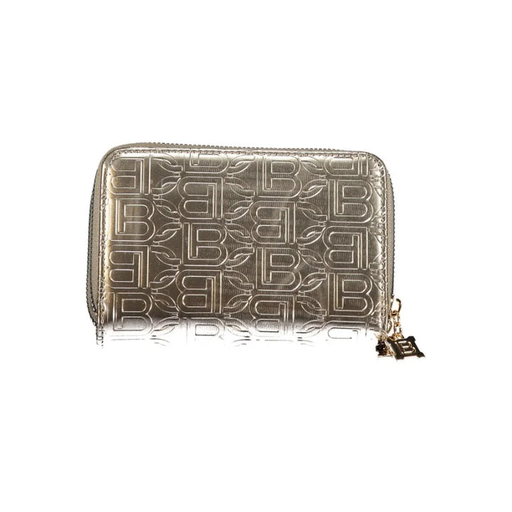 Laura Biagiotti Grigio Polyurethane Women Wallet