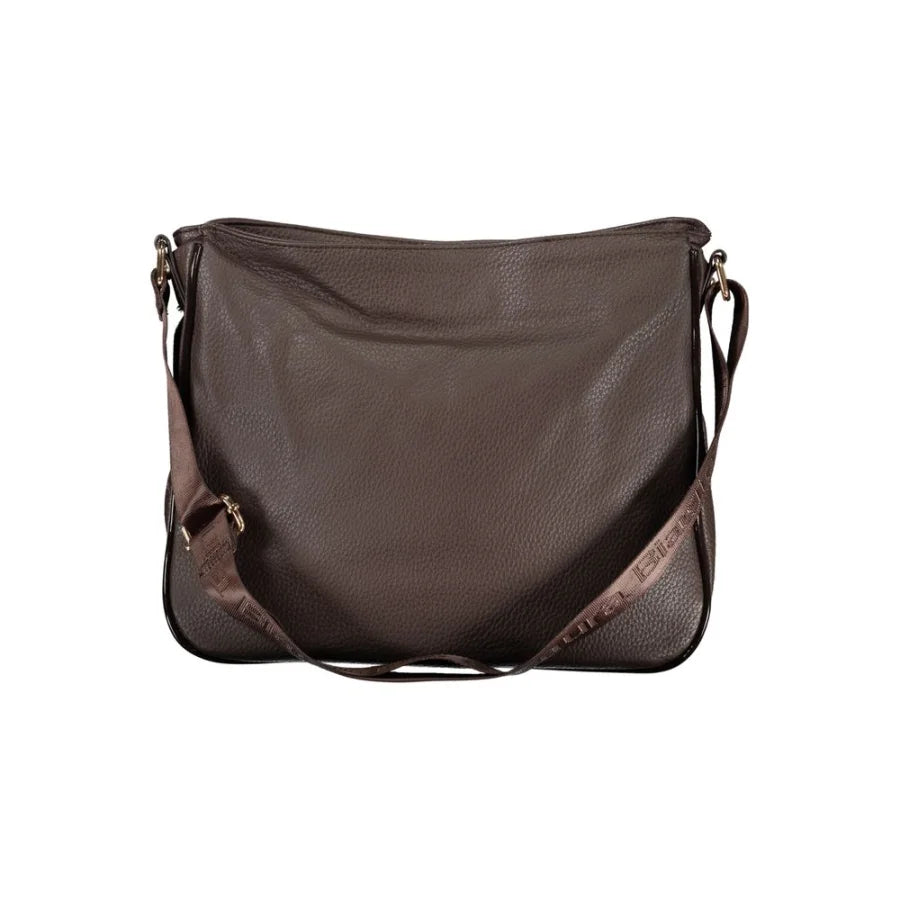 Laura Biagiotti Marrone PVC Women Handbag