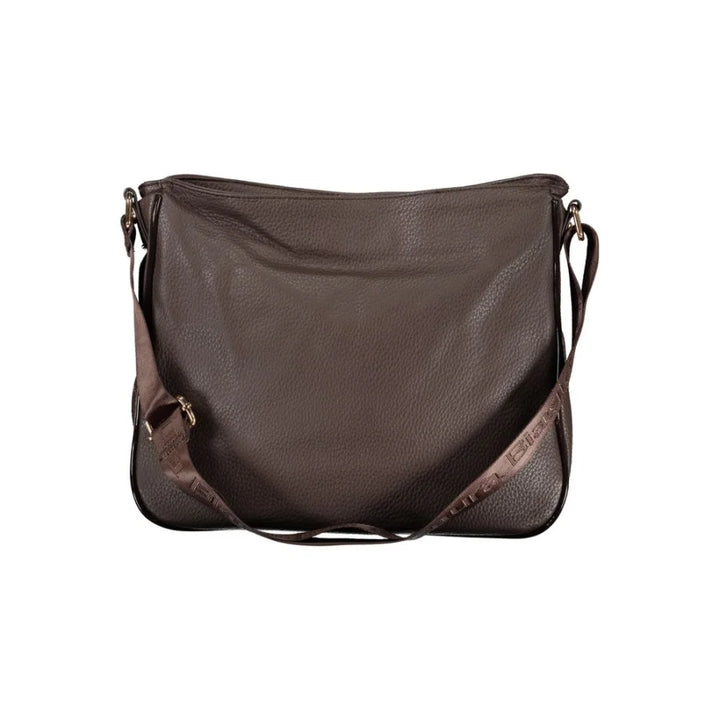 Laura Biagiotti Marrone PVC Women Handbag