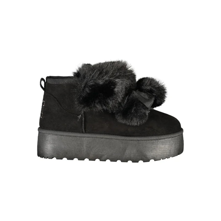 Laura Biagiotti Nero Polyester Woman Ankle Boot