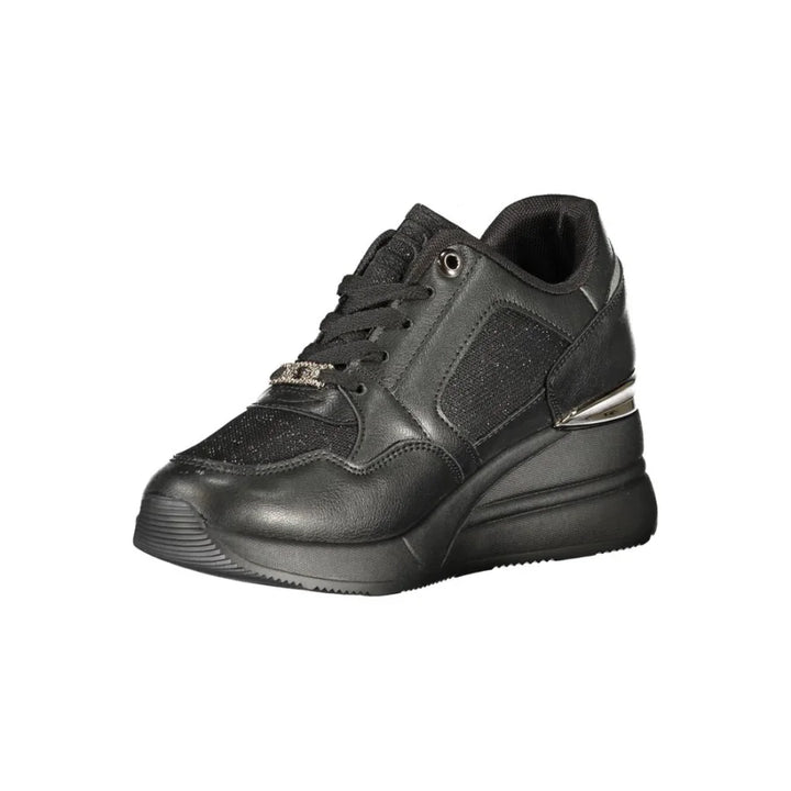 Laura Biagiotti Nero Polyurethane Women Sneaker