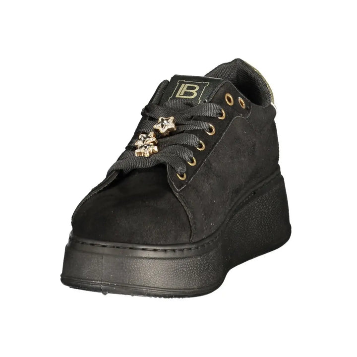 Laura Biagiotti Nero Polyurethane Women’s Sneaker