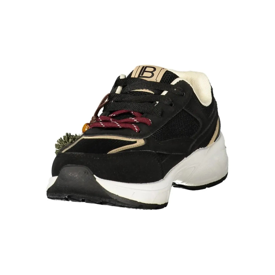 Laura Biagiotti Nero Polyurethane Women’s Sneaker