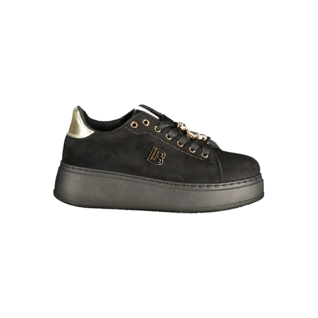 Laura Biagiotti Nero Polyurethane Women’s Sneaker