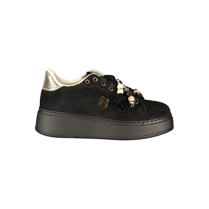 Laura Biagiotti Nero Polyurethane Women’s Sneaker