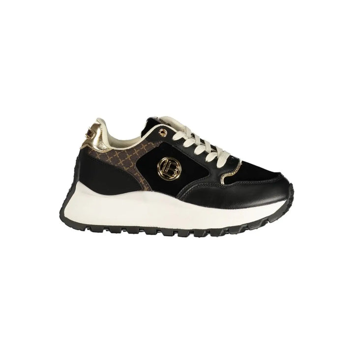 Laura Biagiotti Nero Polyurethane Women’s Sneaker