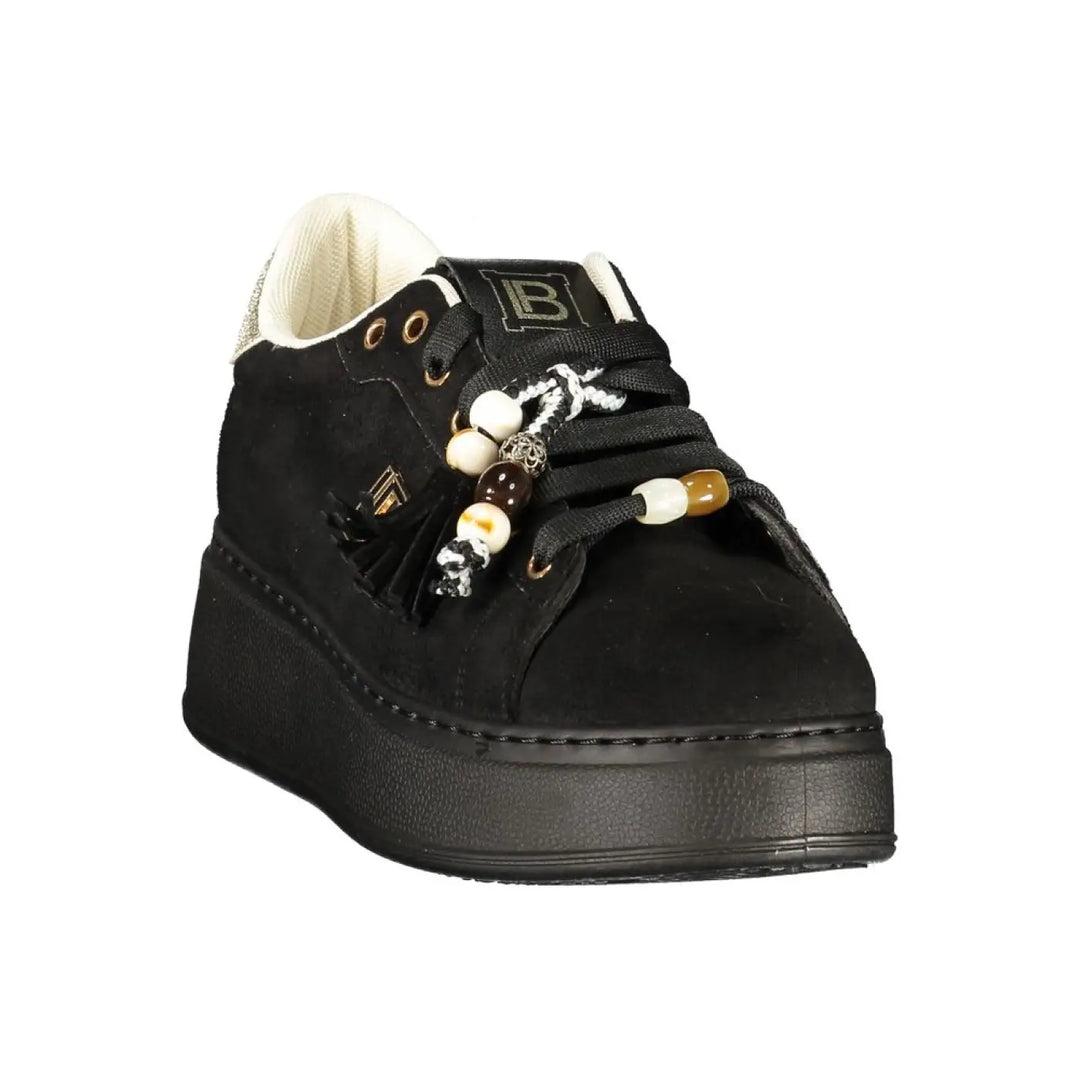 Laura Biagiotti Nero Polyurethane Women’s Sneaker