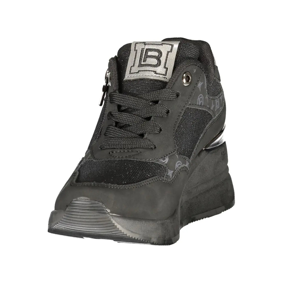 Laura Biagiotti Nero Polyurethane Women’s Sneaker