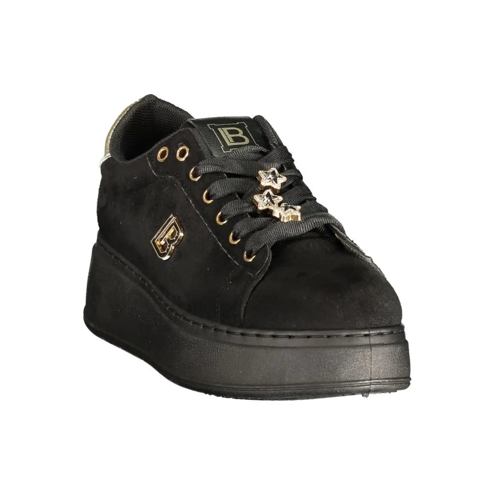 Laura Biagiotti Nero Polyurethane Women’s Sneaker