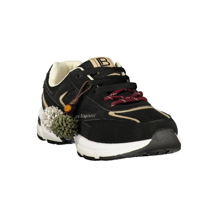 Laura Biagiotti Nero Polyurethane Women’s Sneaker