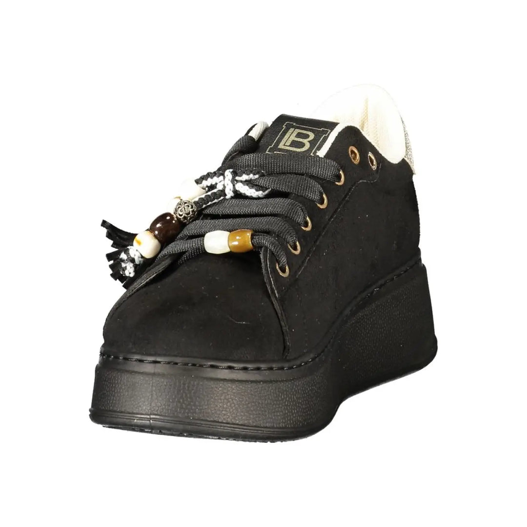 Laura Biagiotti Nero Polyurethane Women’s Sneaker