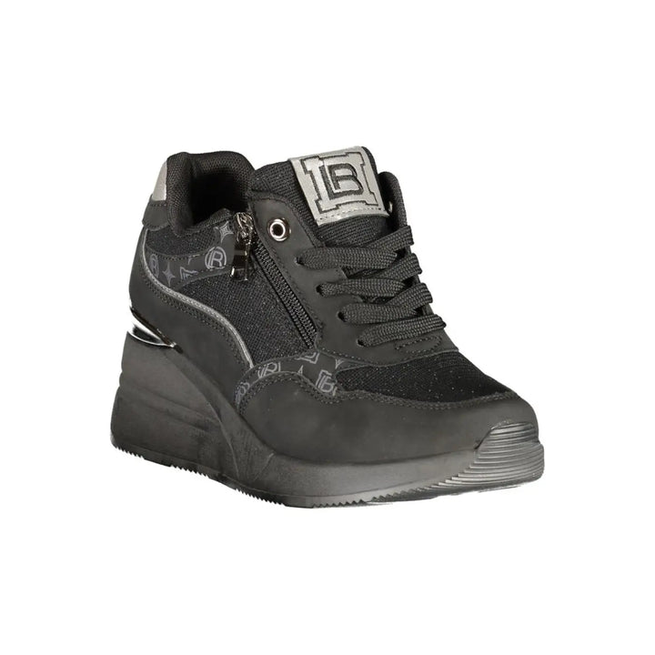 Laura Biagiotti Nero Polyurethane Women’s Sneaker