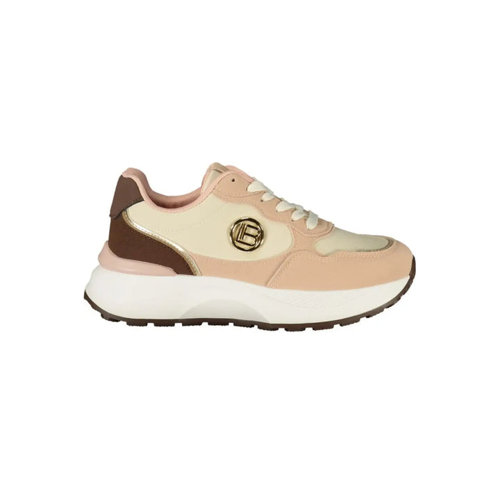 Laura Biagiotti Pink Polyester Women’s Sneaker