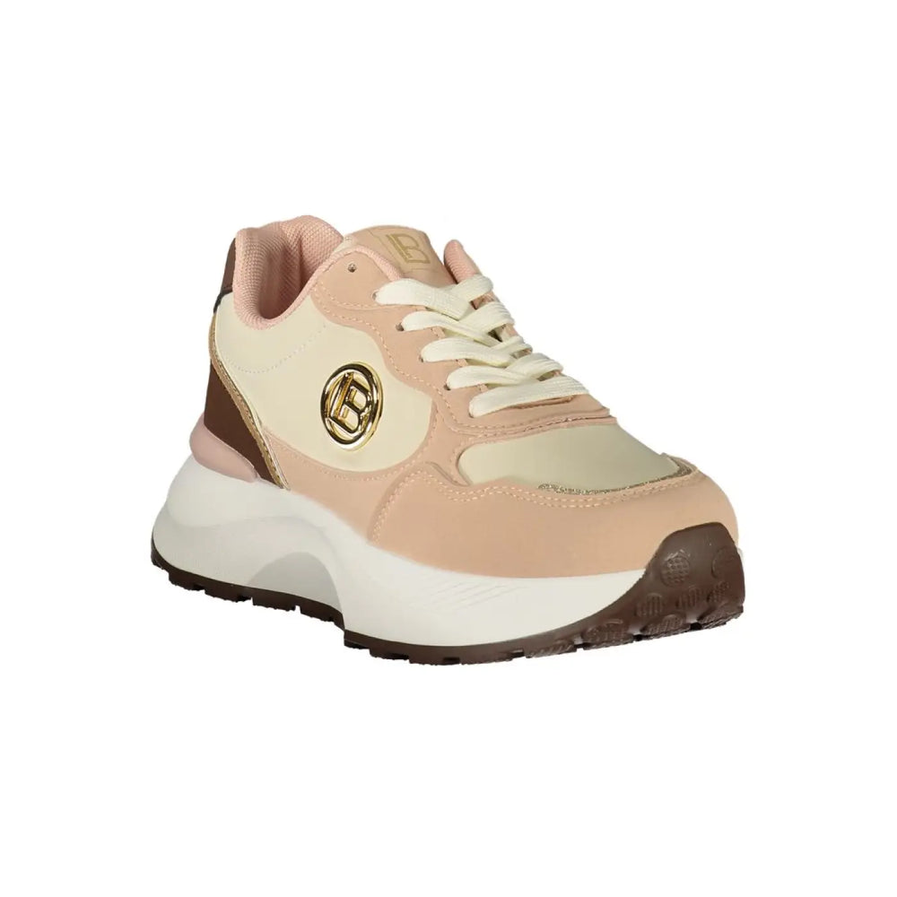 Laura Biagiotti Pink Polyester Women’s Sneaker