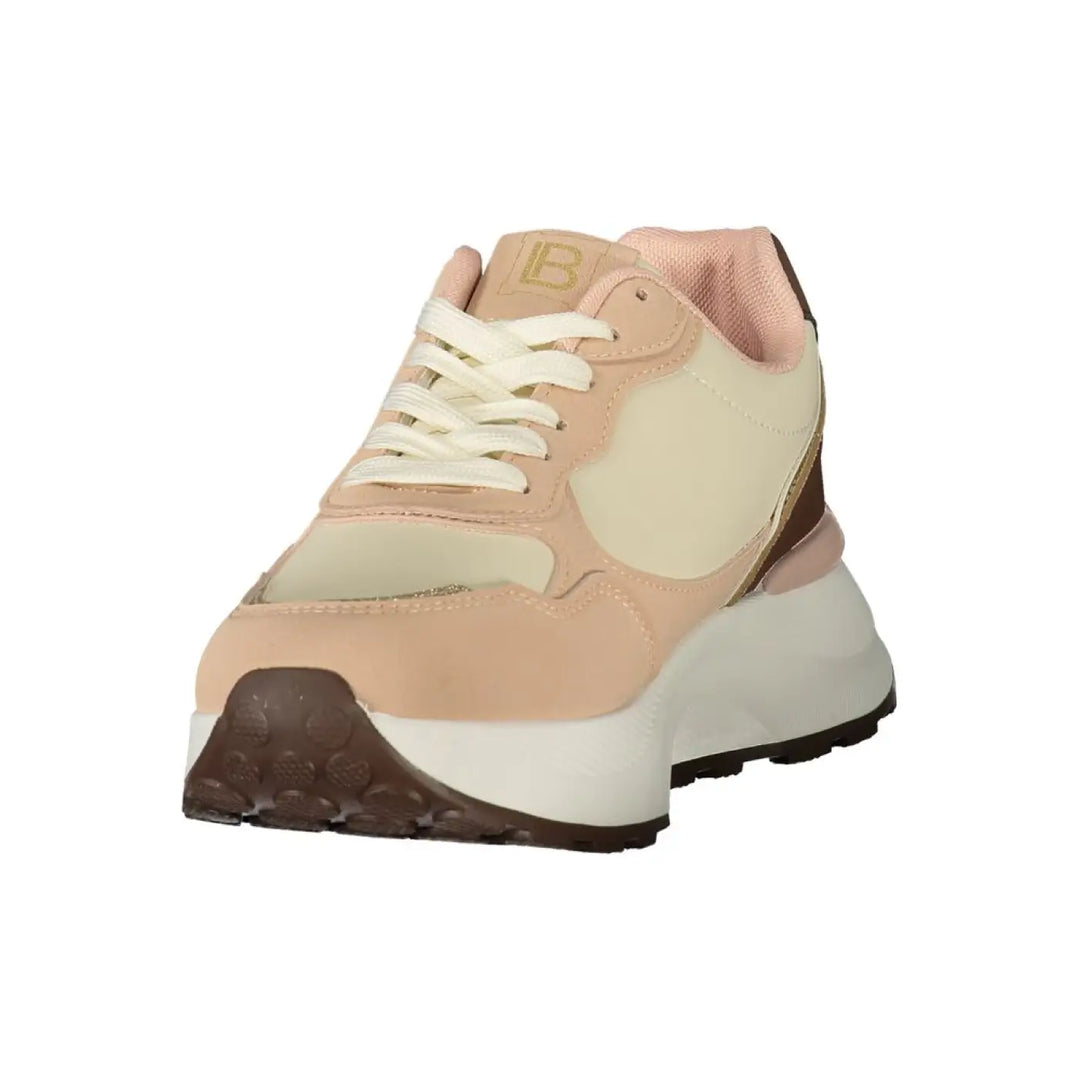 Laura Biagiotti Pink Polyester Women’s Sneaker