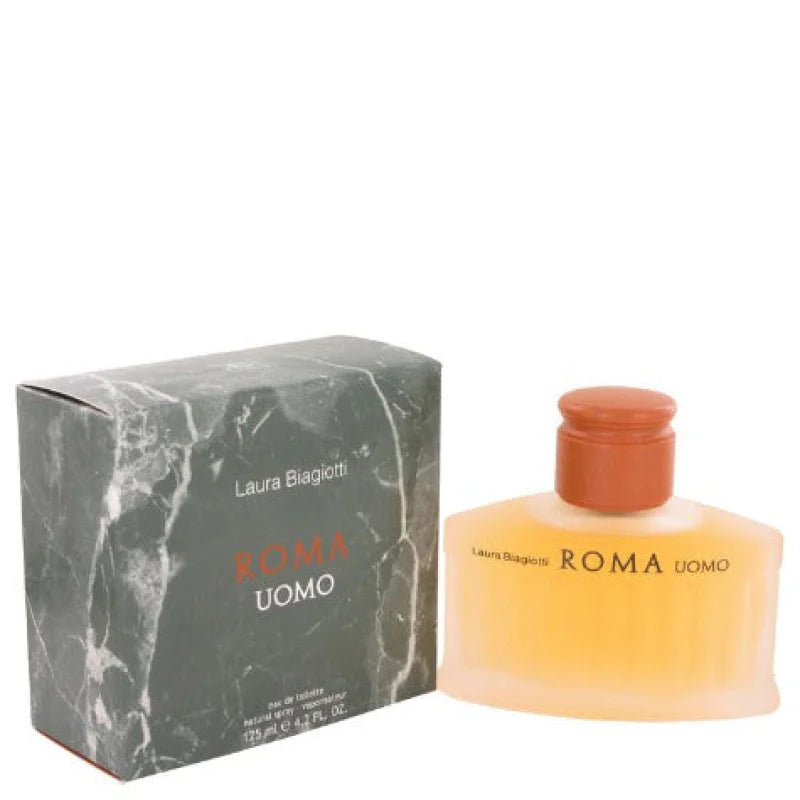 Laura Biagiotti Men’s Cologne - Roma Eau Conquer Rome with Spicy Oriental Fragrance