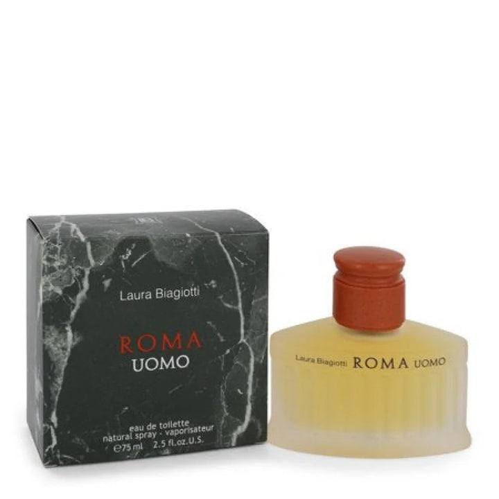 Laura Biagiotti Men’s Cologne - Roma Eau Conquer Rome with Spicy Oriental Fragrance