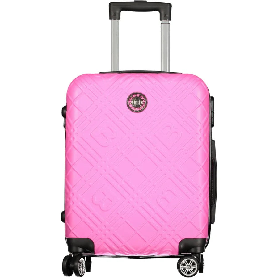 Laura Biagiotti Rosa Poliuretano Women Travel Bag
