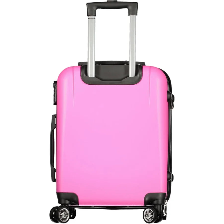 Laura Biagiotti Rosa Poliuretano Women Travel Bag
