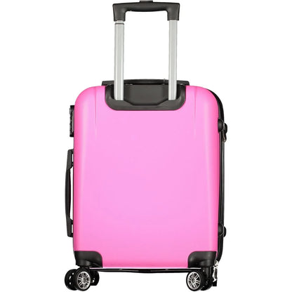 Laura Biagiotti Rosa Poliuretano Women’s Travel Bag