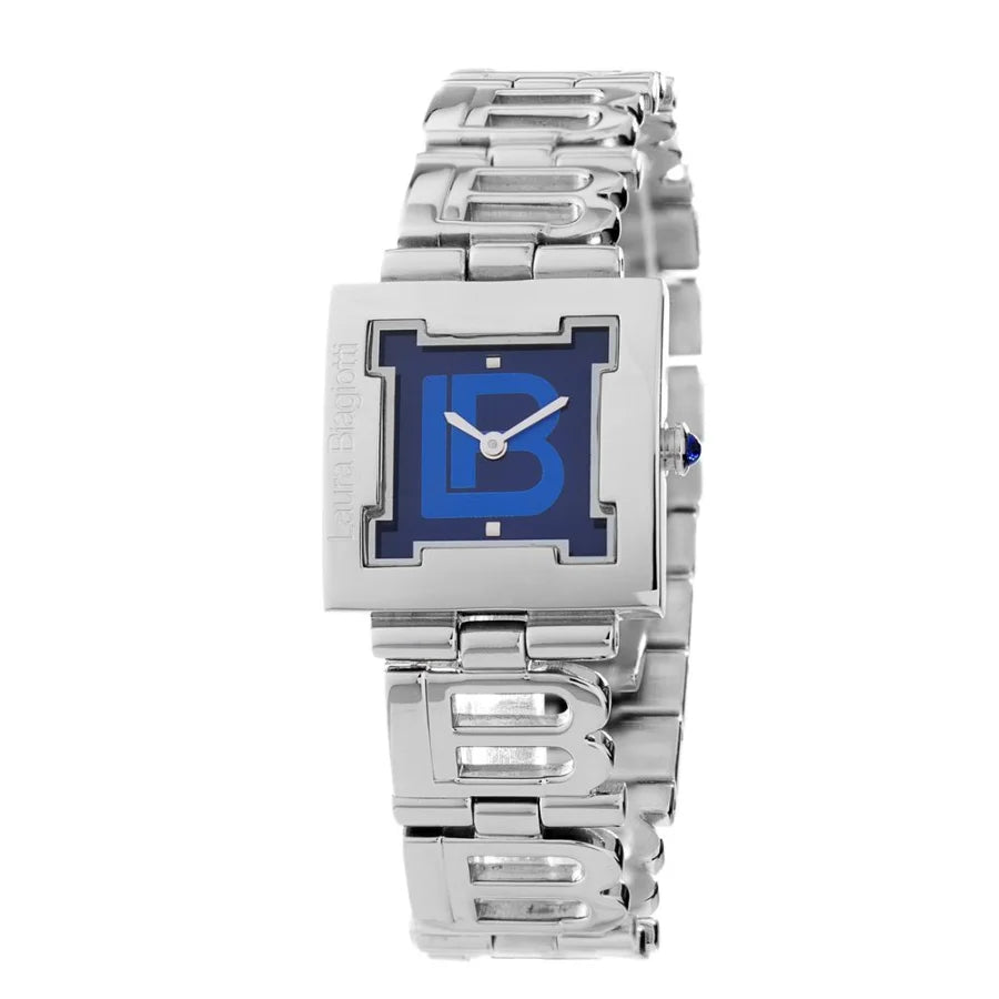 Laura Biagiotti Silver Stainless Steel Dress Watch