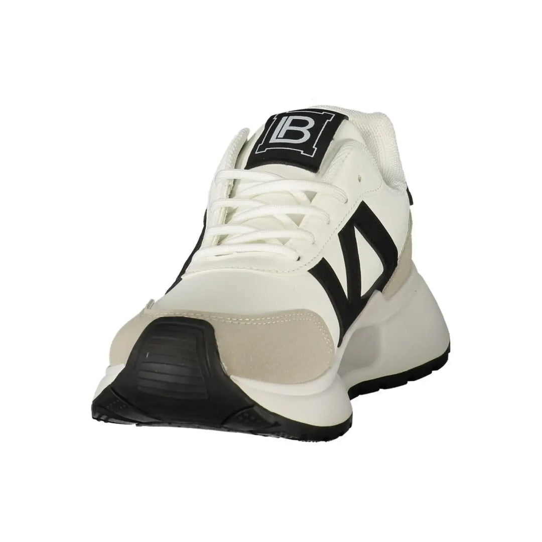 Laura Biagiotti White Polyurethane Women’s Sneaker
