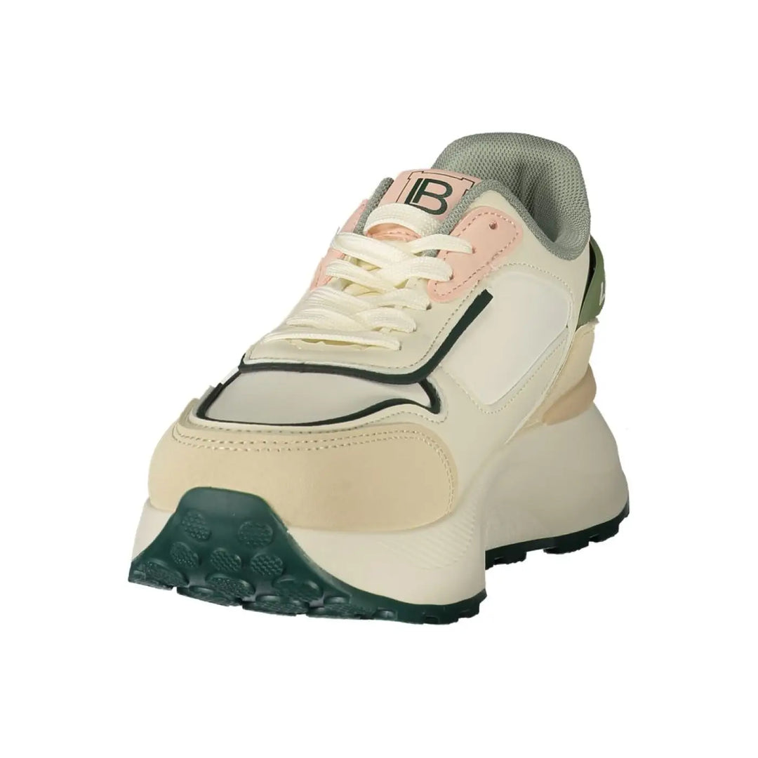 Laura Biagiotti White Polyurethane Women’s Sneaker