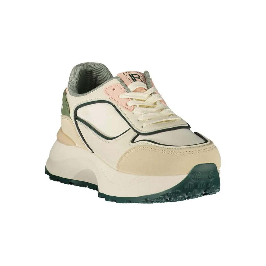 Laura Biagiotti White Polyurethane Women’s Sneaker
