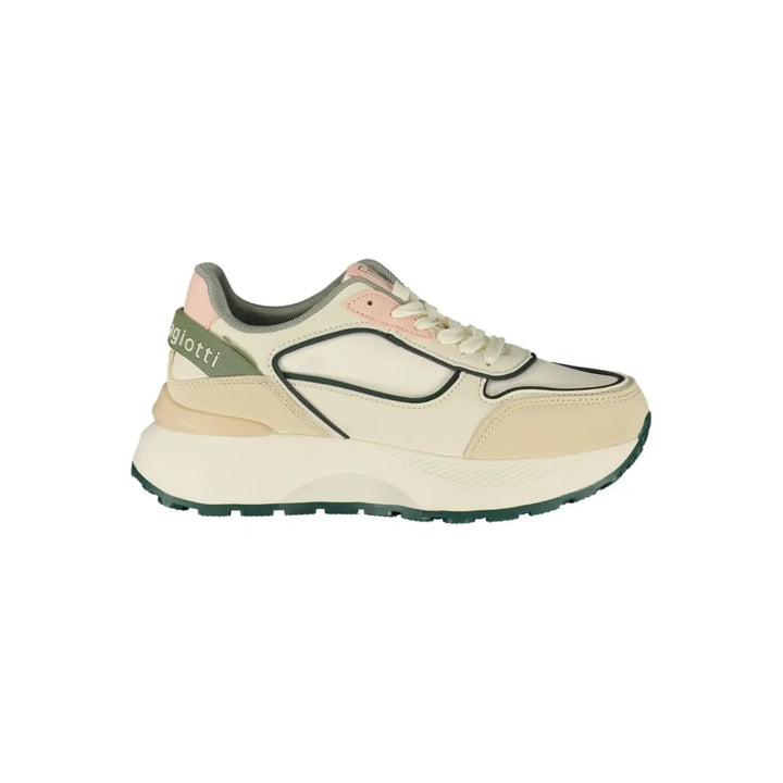 Laura Biagiotti White Polyurethane Women’s Sneaker