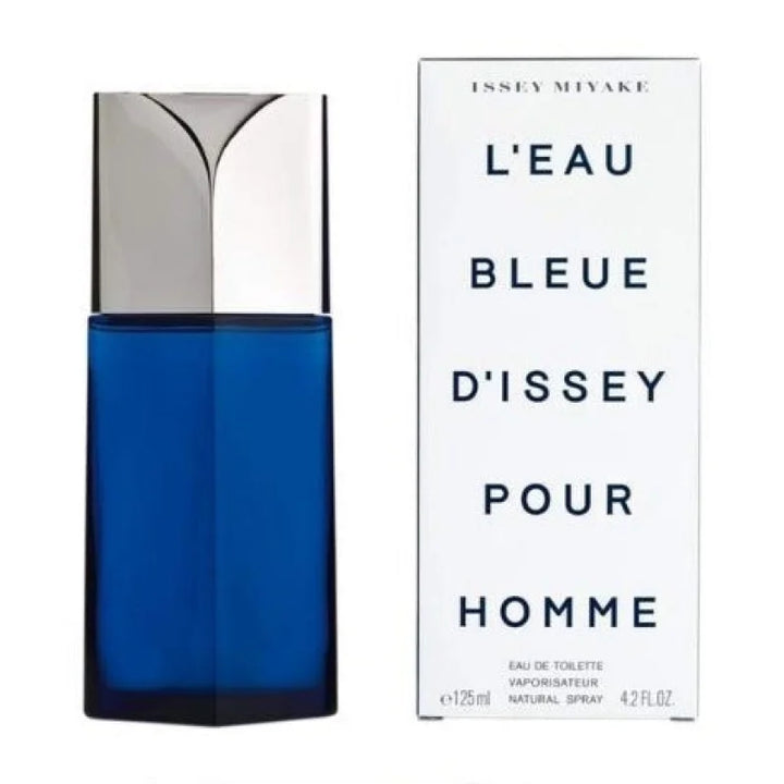 Invigorating Bleue d Issey Pour Homme Aquatic Fragrance of Pure Energy Men’s Cologne Miyake