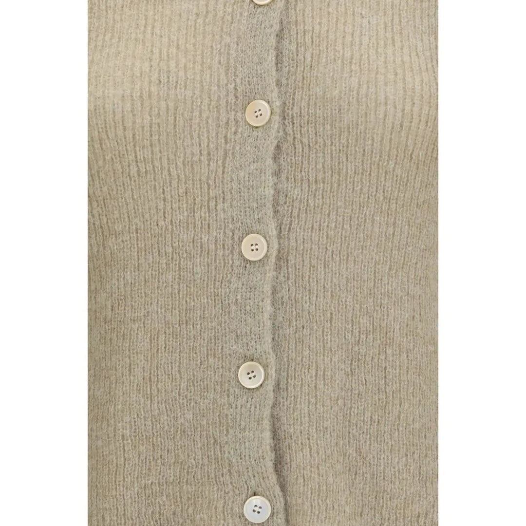 Our Legacy Beige Alpaca Vicugna Pacos Polo Shirt