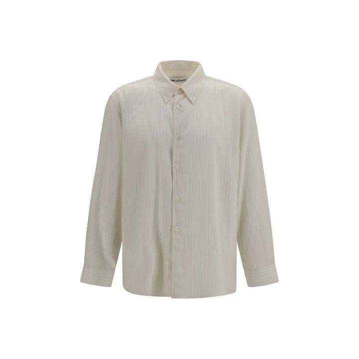 Our Legacy Beige Lyocell Dress Shirt