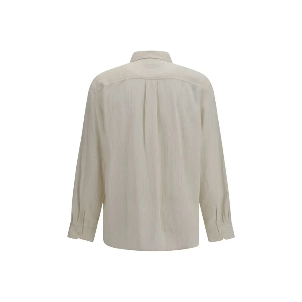 Our Legacy Beige Lyocell Dress Shirt
