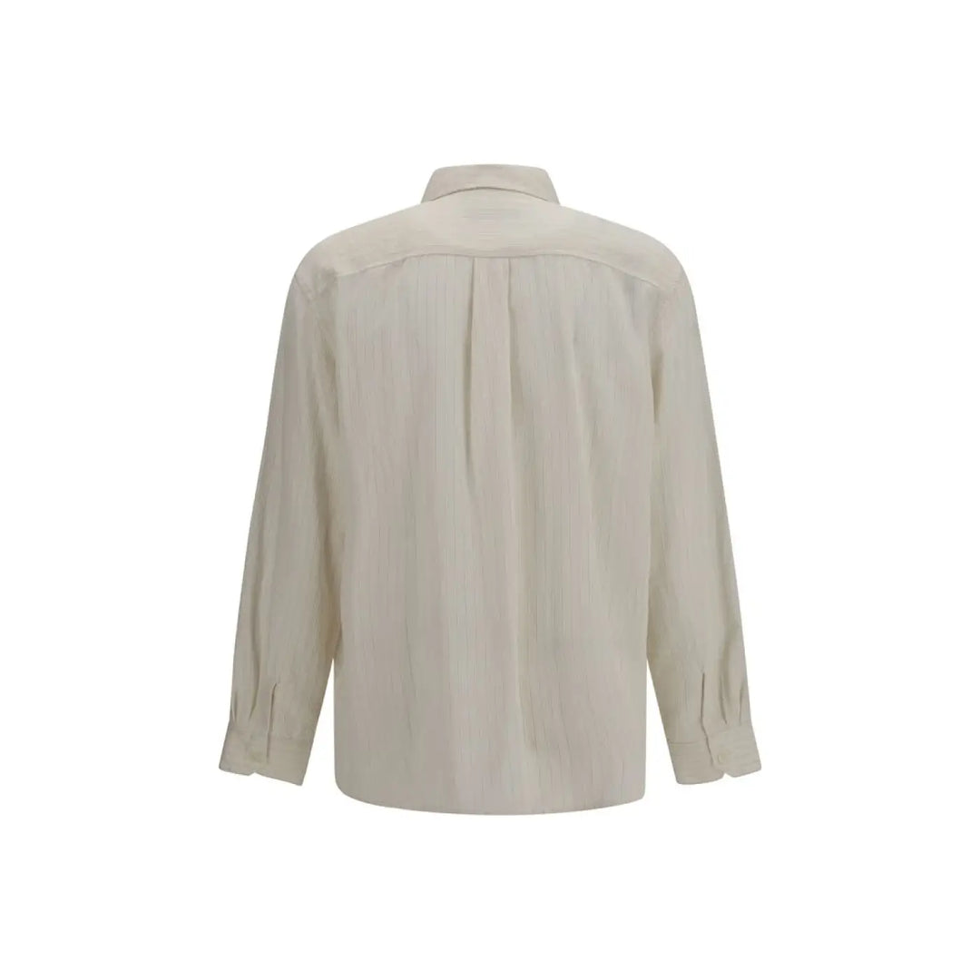 Our Legacy Beige Lyocell Dress Shirt