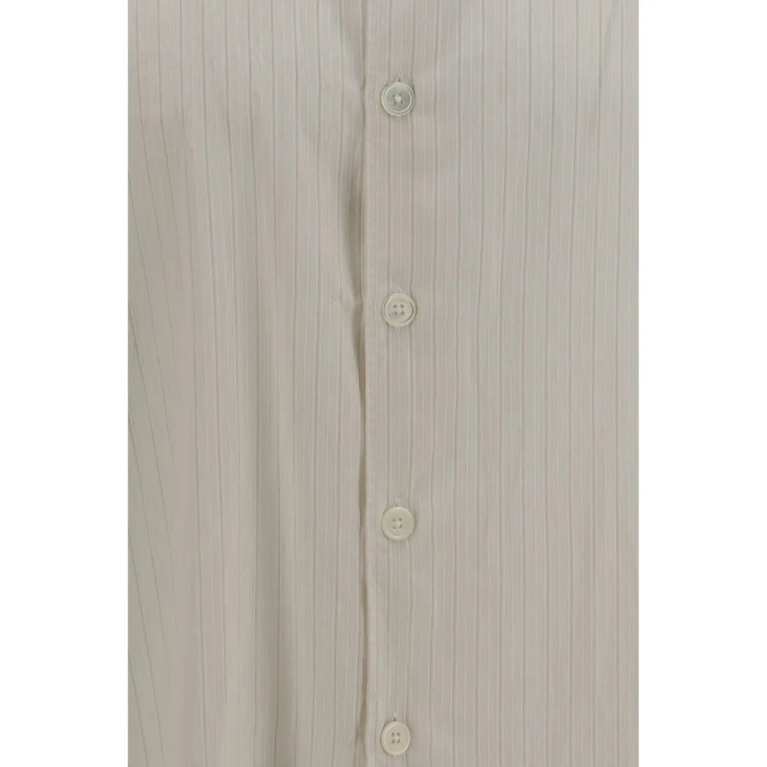 Our Legacy Beige Lyocell Dress Shirt