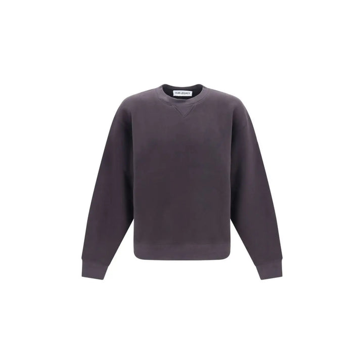 Our Legacy Black Cotton Sweatshirt