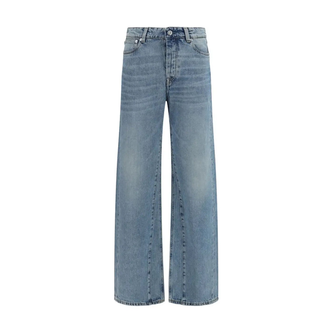 Our Legacy Blue Cotton Jeans Denim