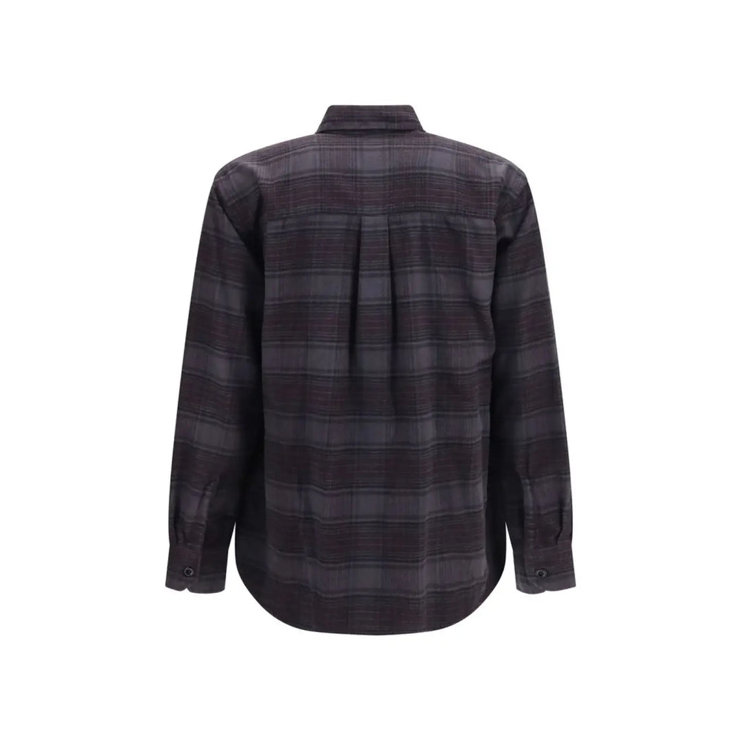 Our Legacy Gray Cotton Pattern Shirt